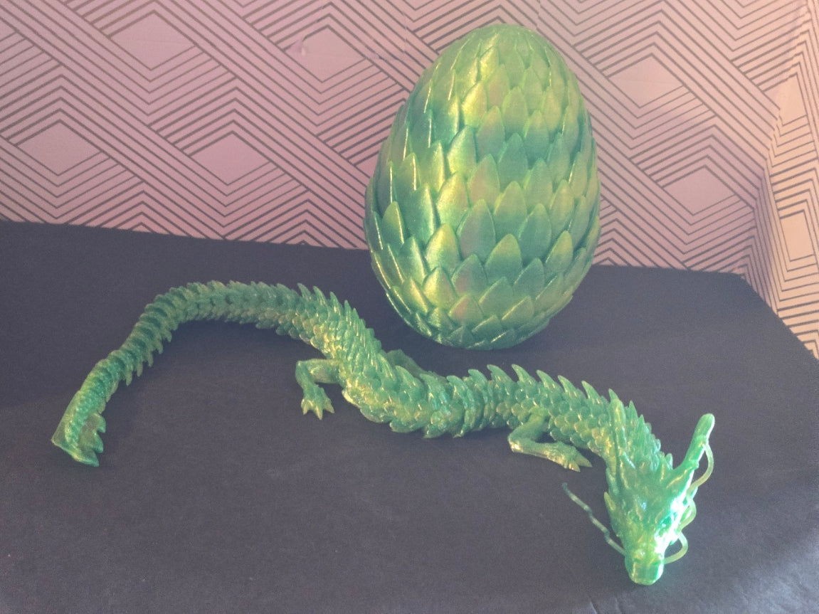 3D Dragon with Egg