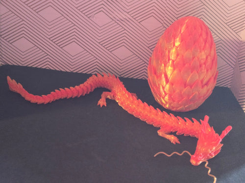 3D Dragon with Egg