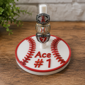 Personalized Baseball Ring Holder – 3D Printed
